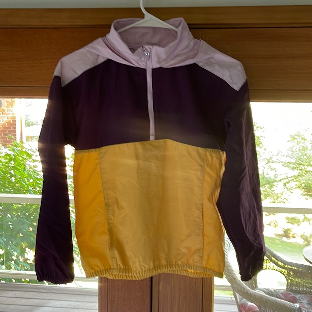 Girls old navy half zip jacket 10/12